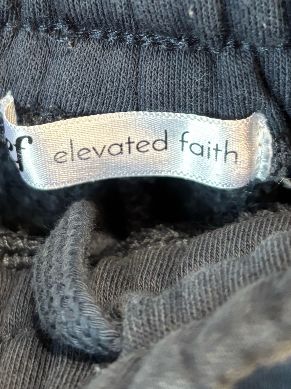 ELEVATED FAITH “HOPE AND A FUTURE”NAVY UNISEX SWEATPANT SZ M - Picture 10 of 13